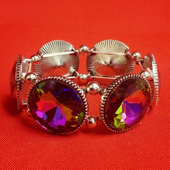 Paparazzi Powerhouse Hustle Multicolor Bracelet - Picture 1 of 9